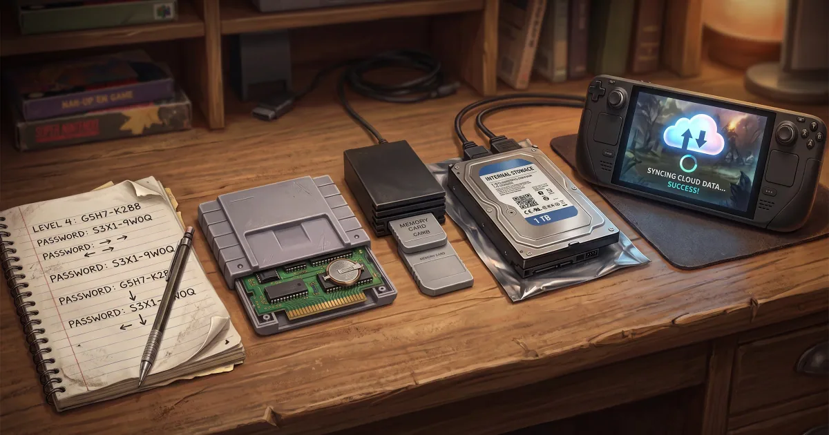We Used to Write Save Passwords on Paper. Now Your Game Follows You Around the World